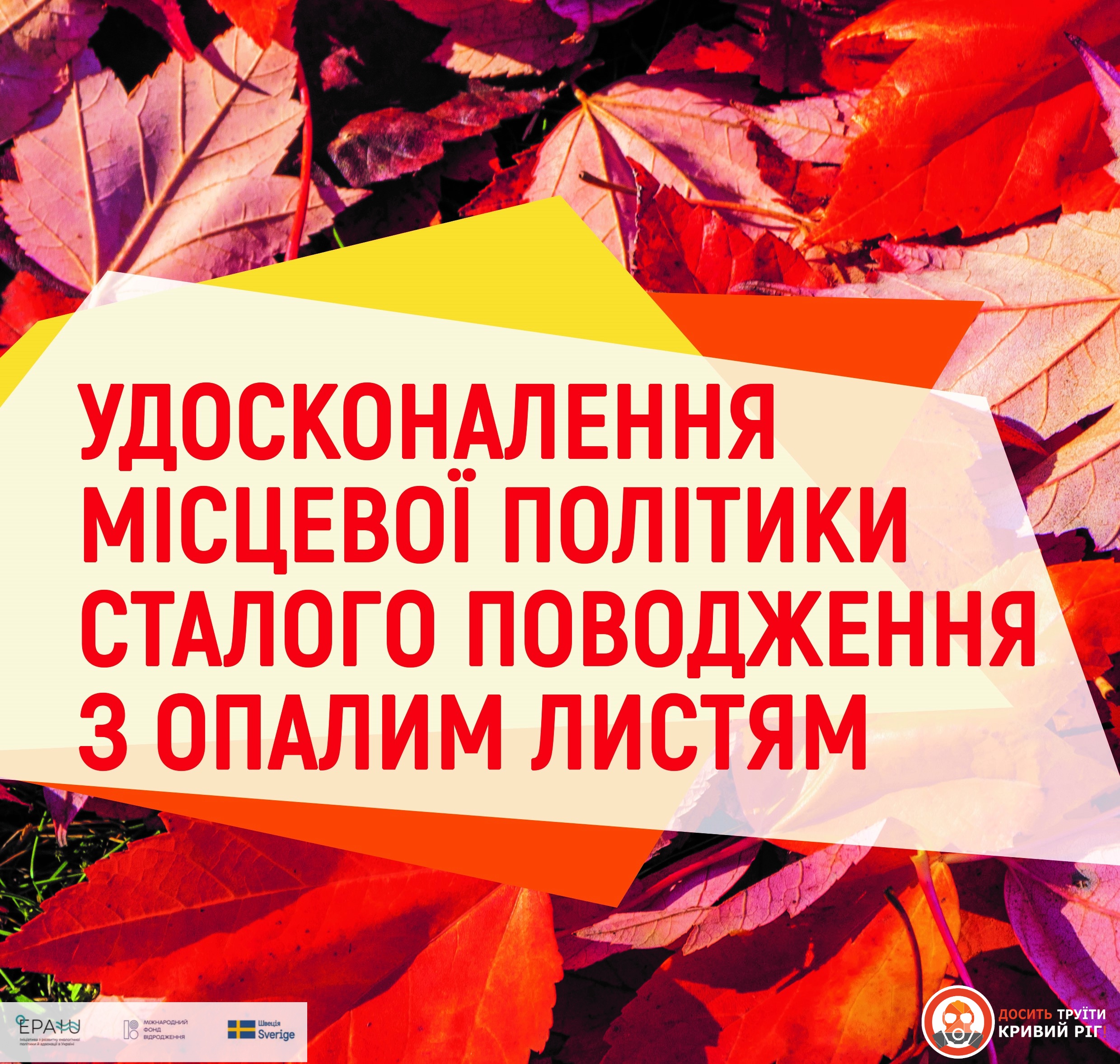 Результати проекту «Золото під ногами: Дослідження місцевих політик сталого поводження з опалим листям»